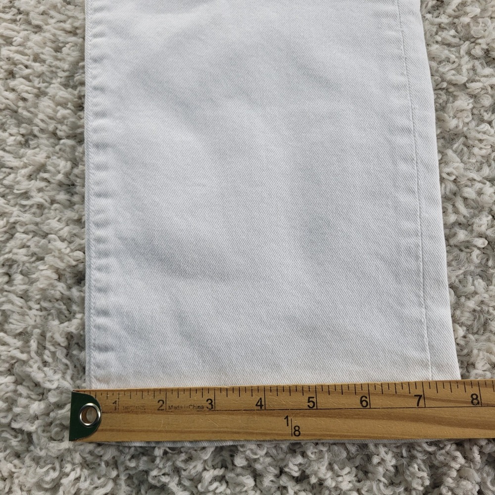 Robert Graham Perfect Fit Jeans Men's 36x33.5 White Straight Leg Trousers NEW - Picture 9 of 14